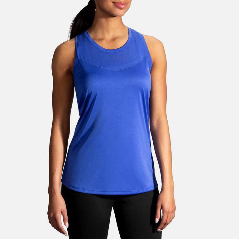 Brooks Women's Stealth Running Tank Top - Blue (ARWV18472)